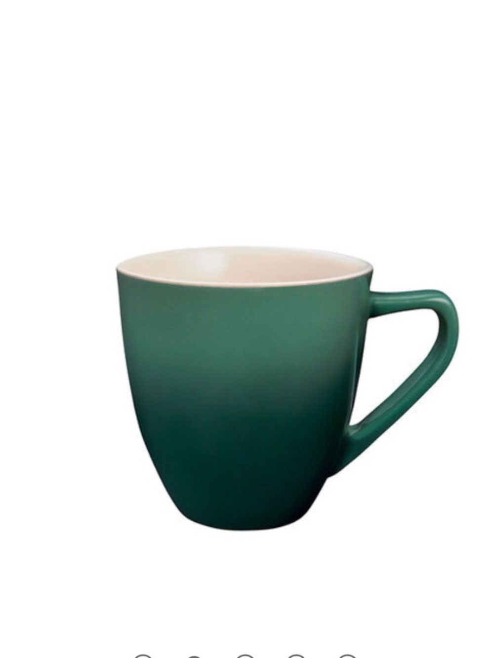 Le Creuset,  2 New minimalist mugs colour -Artichaut
